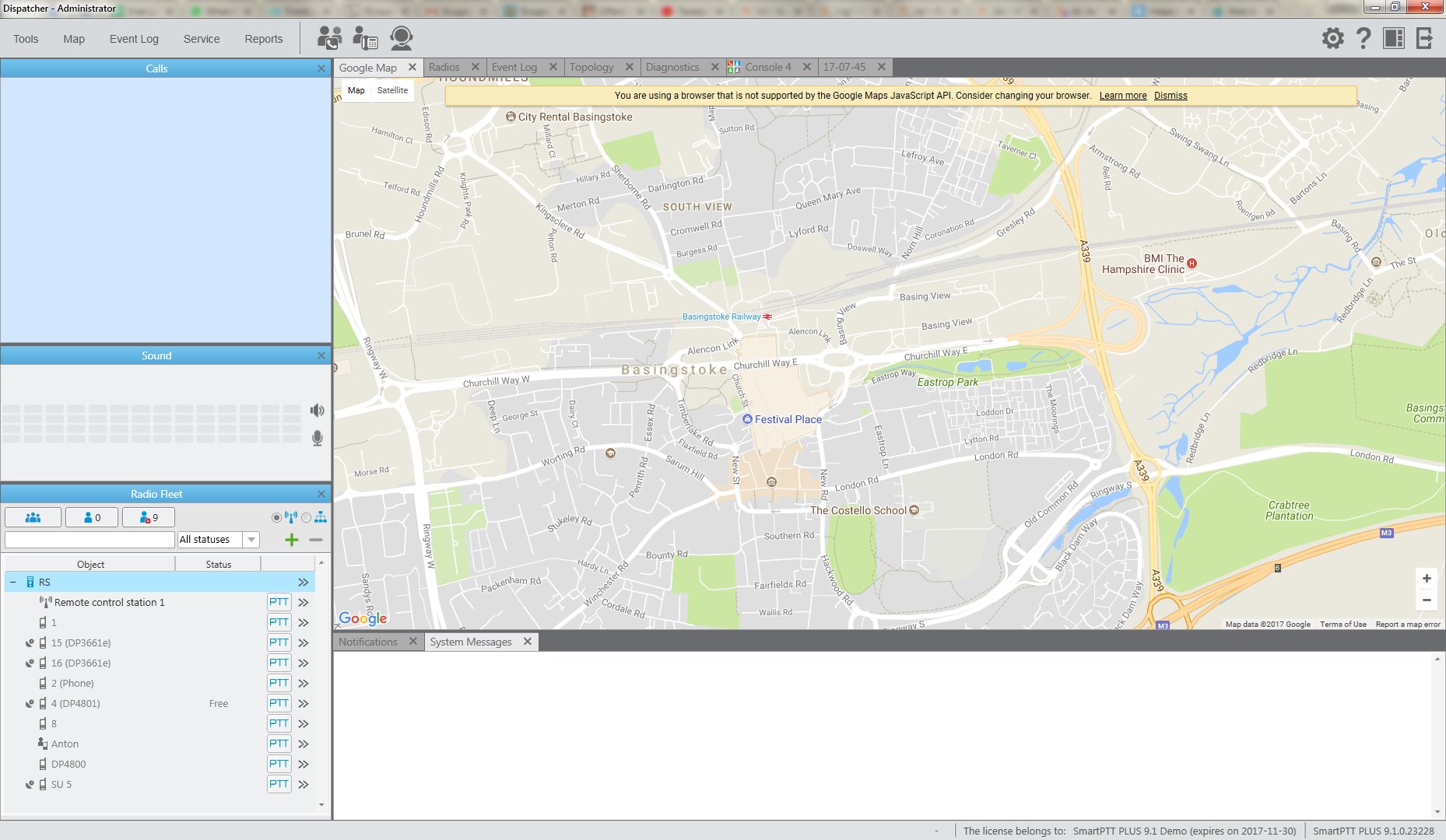 Google Maps JS API